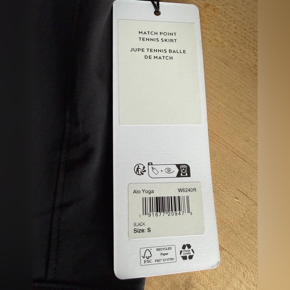 ALO match point tennis skirt - Picture 7 of 7